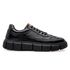 Tênis Sneaker Masculino Solado Alto - Preto/Preto