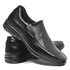 Sapato Social Masculino Confort Couro Legítimo - Preto