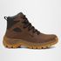 Bota Masculina Couro Legítimo Cano Médio - Café