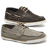 Kit 2 Pares Dockside Masculino Confort Couro Legítimo - Café e Cinza