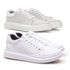 2 Sapatênis Masculino Maqueen Notorian Sola Alta - Cinza/Branco + Branco/Branco