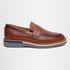 Sapato Mocassim Masculino Social CouroSlip on Mule Moderno - Avelã