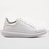 Tenis Masculino Casual Branco Sola Alta Oversize Macquen - Branco/Branco