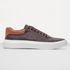 Tenis Masculino Casual Branco Sola Alta Oversize Macquen - Marrom