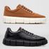 Kit 2 Pares do Tenis Oversized H.Boss Melburk Sneaker Masculino - Ferrugem + Preto/Preto Copia