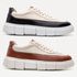 Kit 2 Pares do Tenis Oversized H.Boss Melburk Sneaker Masculino - Caramelo/Nude + Preto/Nude