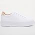 Tênis Feminino Plataforma Sola 4cm - Branco