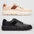 Kit 2 Pares de Tenis Oversized Sneaker Masculino - Nude e Preto/Preto