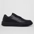 Tenis Masculino Casual Branco Sola Reta - Preto/Preto