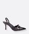 Slingback Lily Verniz Preto