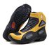 Bota Motociclista Slider Couro Legítimo -298 na cor amarelo