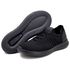 Tênis Knit motociclista masculino forrado em couro 