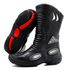 Bota motociclista Stunt em couro legítimo - 300
