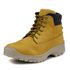 Coturno casual em couro Nobuck Mostarda 256