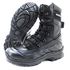Coturno tático militar de couro Atron Shoes em couro preto 289