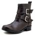 Coturno Feminino Couro Legítimo 7501 Café