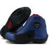 Bota para motociclista azul com borracha 283