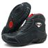 Bota para motociclista preta com borracha 283