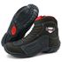 Bota para motociclista café com borracha 283
