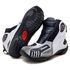 Bota motociclista Atron Shoes AS-HIGHWAY em couro legítimo semi-impermeável emborrachada Com elástico na cor ASfalto 408