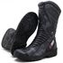 BOTA MOTOCICLISTA AS95-PRO EM COURO LEGÍTIMO NA COR CINZA CAMUFLADO 405 - LANÇAMENTO