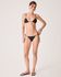 Calcinha Biquini Patty Preto Vies Animal Print