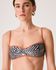 Top Biquini Manu Vies Cobre Animal Print Zebra