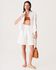 Bermuda Manu de Linho Off White New