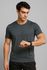 Camiseta Fitness CInza Masculina 100% Poliamida – Toque Gelado, Leveza Extrema