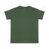 Camiseta Masculina Premium Verde Militar Sem Costura Lateral – 100% Algodão Caimento Natural 