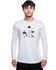 Camisa Manga Longa Masculina Dry Fit Bad Fish - Branco