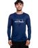 Camisa Manga Longa Masculina Dry Fit Bad Fish Evolução - Azul Marinho