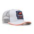 Boné Trucker Dubai White Neon Orange Badplay