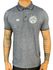 Camisa Masculina Polo Esquadrão 2023 Cinza