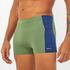 SUNGA BOXER COM ZIPER VERDE MILITAR C/ MARINHO