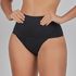 BIQUINI MAX FAIXA LISO ZERO BARRIGA PRETO
