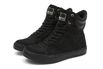 Tenis Sneaker Bawmi Cano Alto Feminino Preto