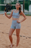 Shorts Curto Five Sense Control Feminino - Prata