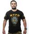 Camiseta Police NYPD Estampa Frente e Costas Preta