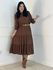 Vestido Mariah Marrom 