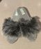 Pantufa Fluffy | Cinza