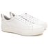 Tênis Casual Masculino em Couro Branco Yaris 
