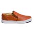 Sapatênis Slip On Couro Terracota Forro de Couro Berlutini