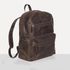 Mochila Masculina Couro Legítimo Café