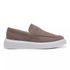 Sapato Loafer Mocassim Master Camurça Taupe