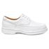 SAPATO CONFORTO DERBY HAVANA BRANCO