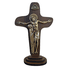 Crucifixo de Mesa MDF Cruz da Unidade Dourado