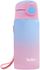 Garrafa térmica Parede Dupla Com Canudo 400 ML- Rosa