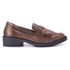 MOCASSIM COURO DANI DARK BROWN