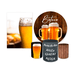 Kit Casadinho Capa Painel + Trio Capa Cilindros Boteco